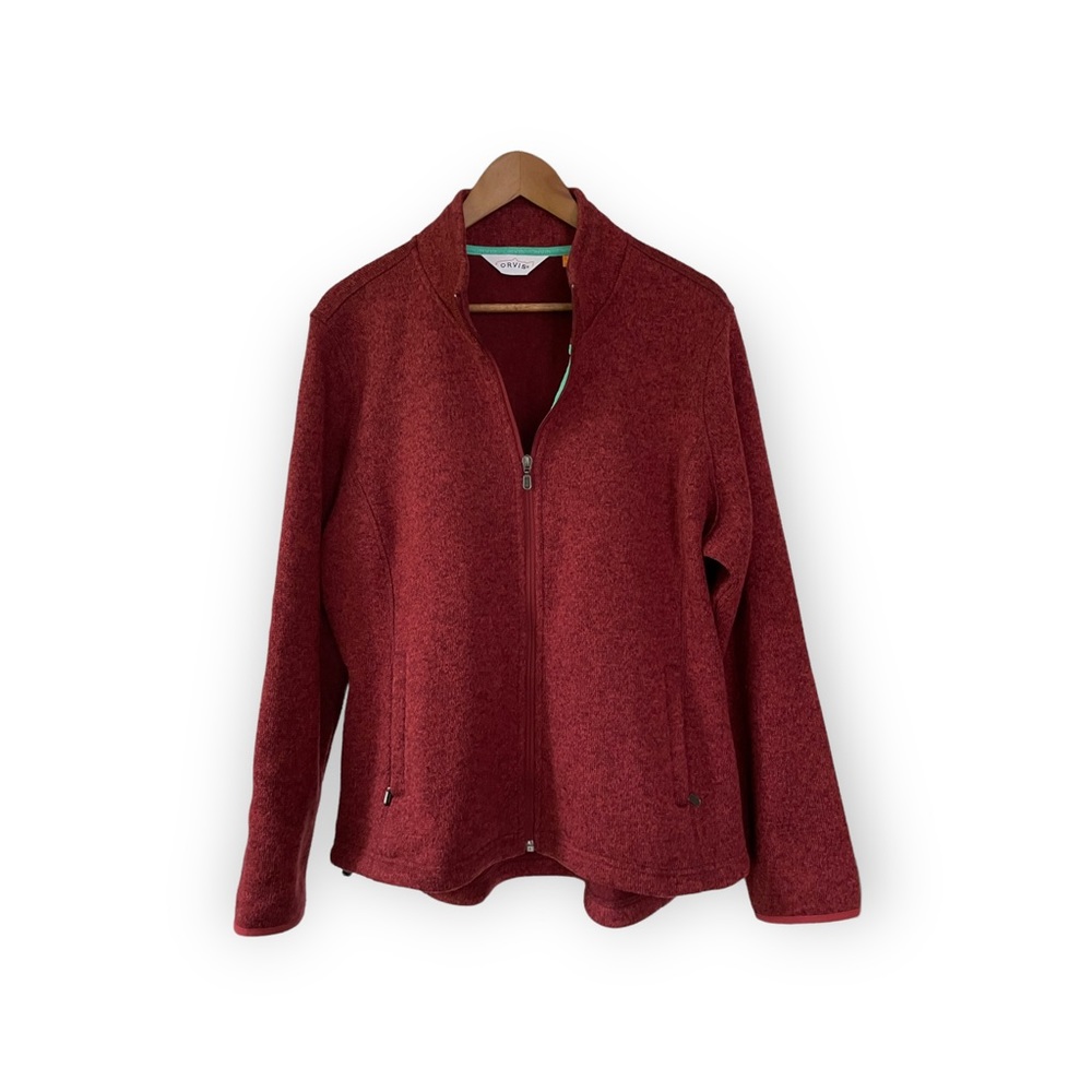 Orvis full zip jacket